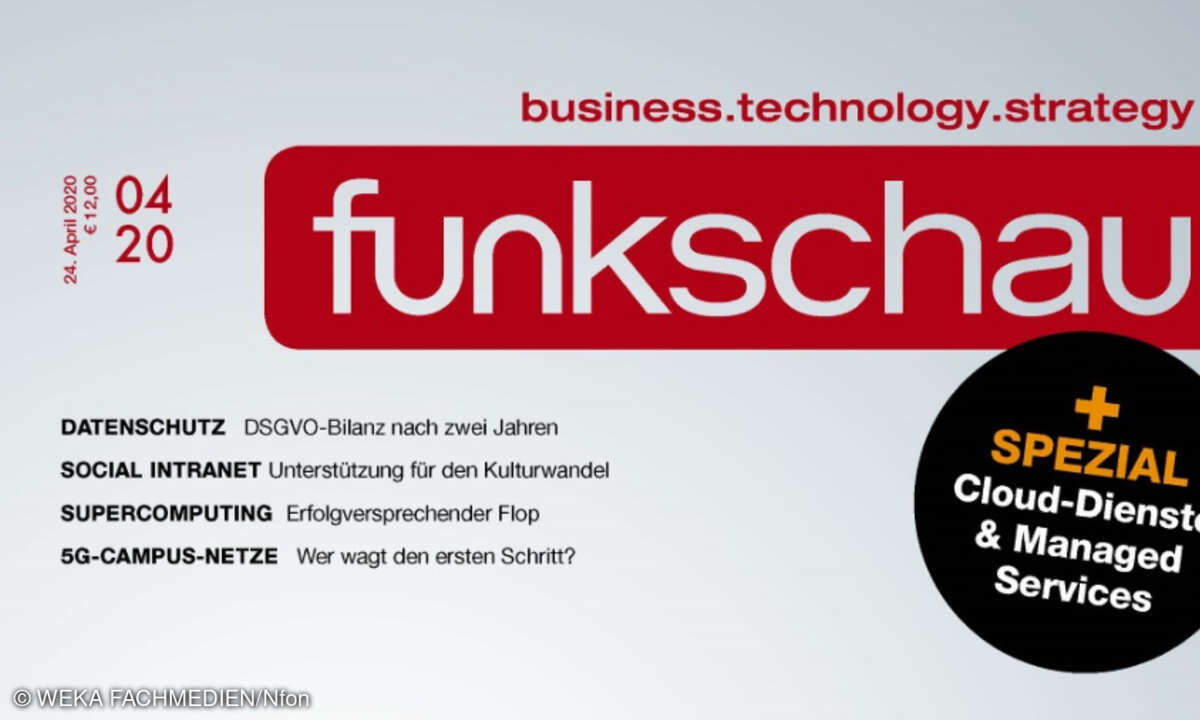 funkschau Titel 4/2020