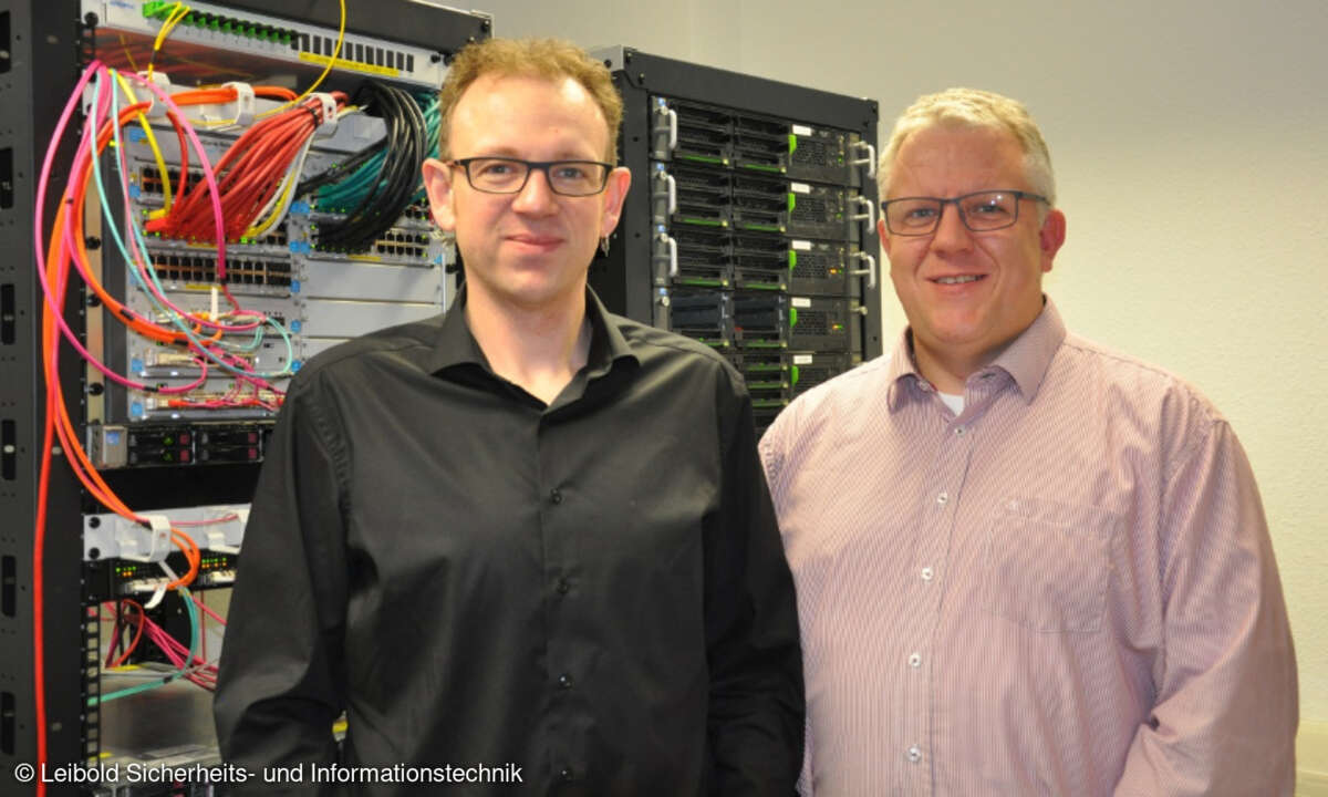 Daniel Leibold und Bernd Büttner