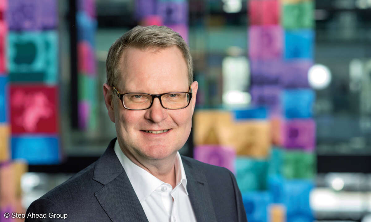 Wolfgang Reichenbach, Geschäftsführer und CEO der Step Ahead Group