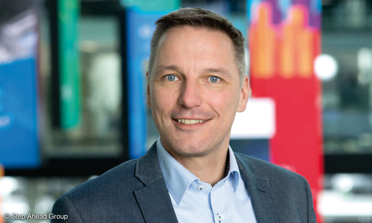 Guido Grotz, Geschäftsführer und CTO der Step Ahead Group