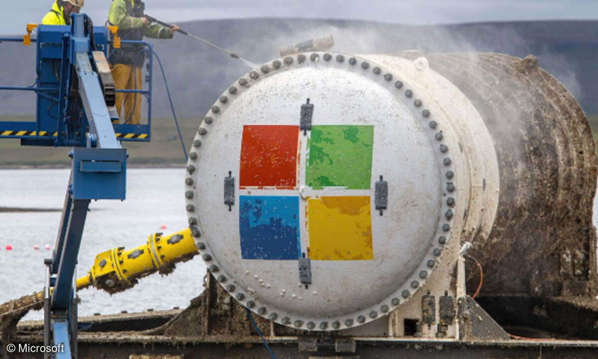 Microsoft, Unterwasser-Rechenzentrum