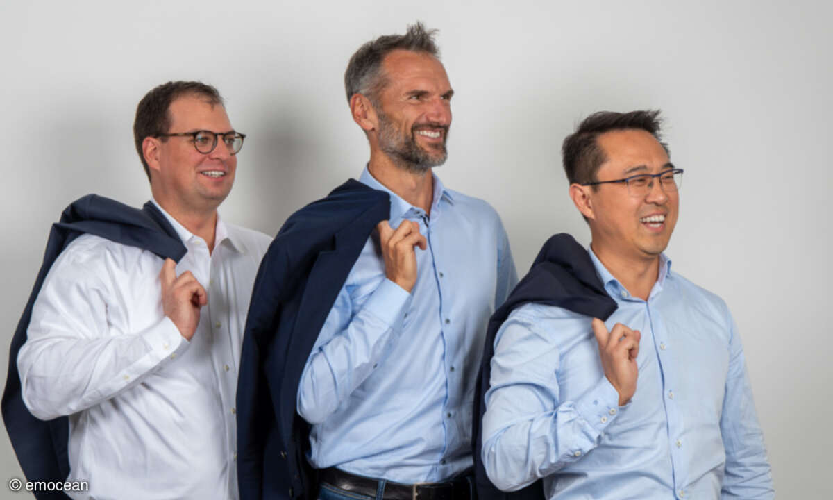 emocean Gründer, Philipp Kirschenhofer, Michael Schwarz, Jesse Luo