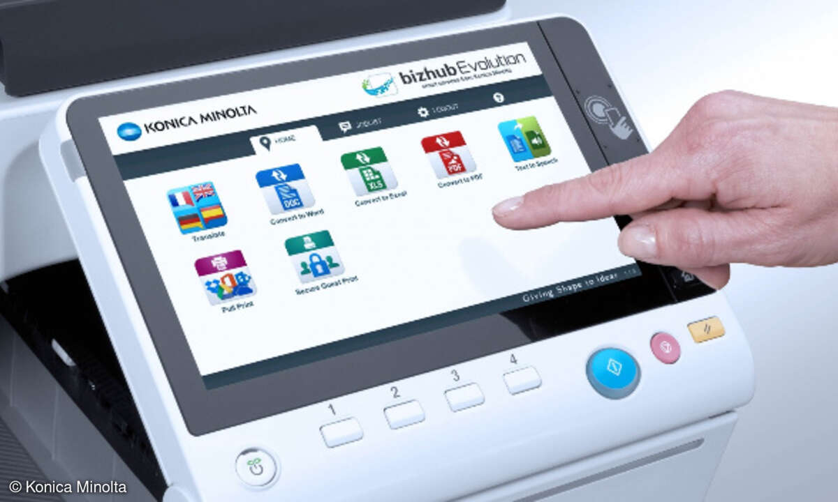 Konica Minolta Drucker Cloud