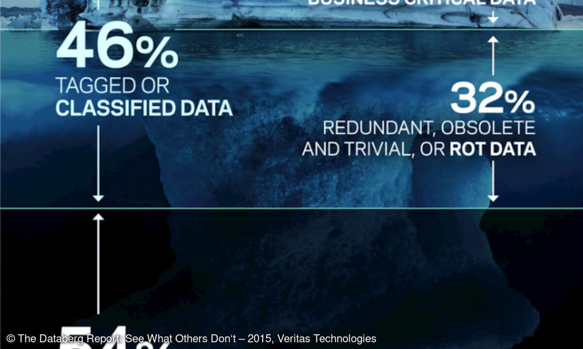 The Databerg Report, Dark Data, Veritas
