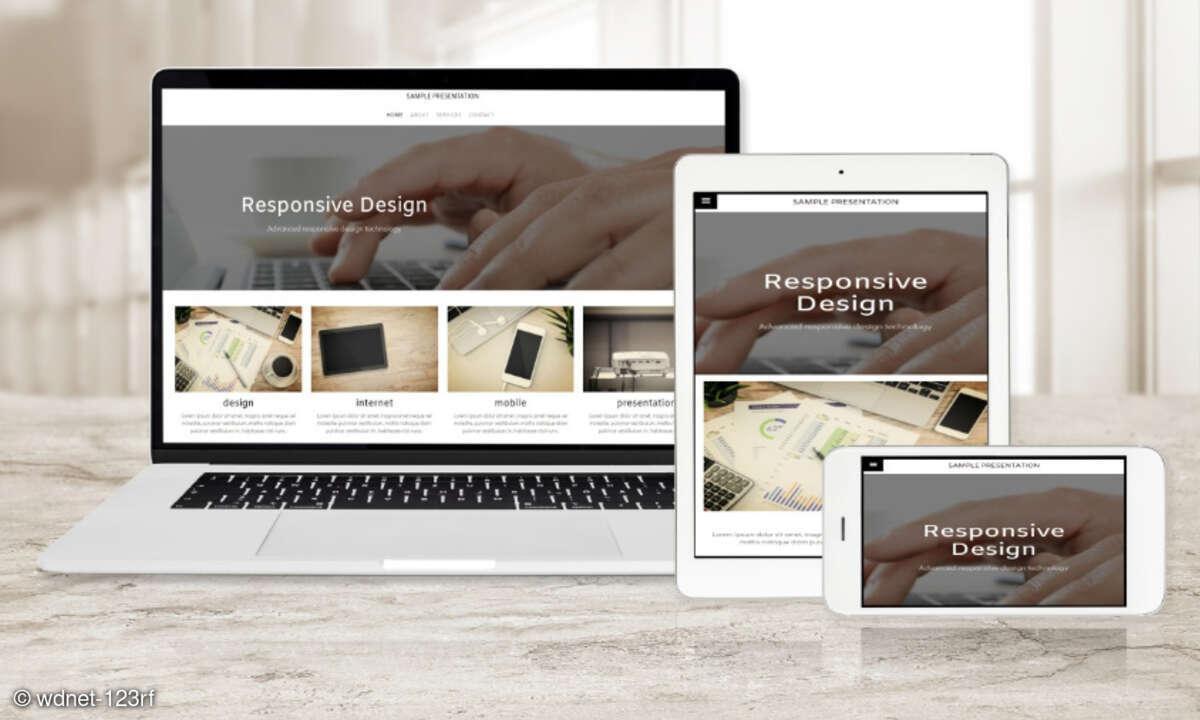 Responsive Web Design, mobile Devices