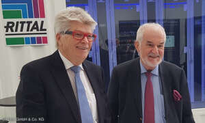 Rittal und Stulz kooperieren Rittal, Stulz, Friedhelm Loh, Jürgen Stulz