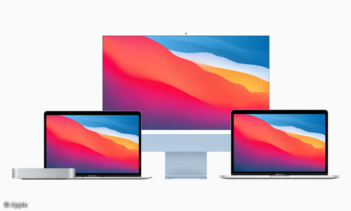 Mac Familiy mit M1, Frühling 2021