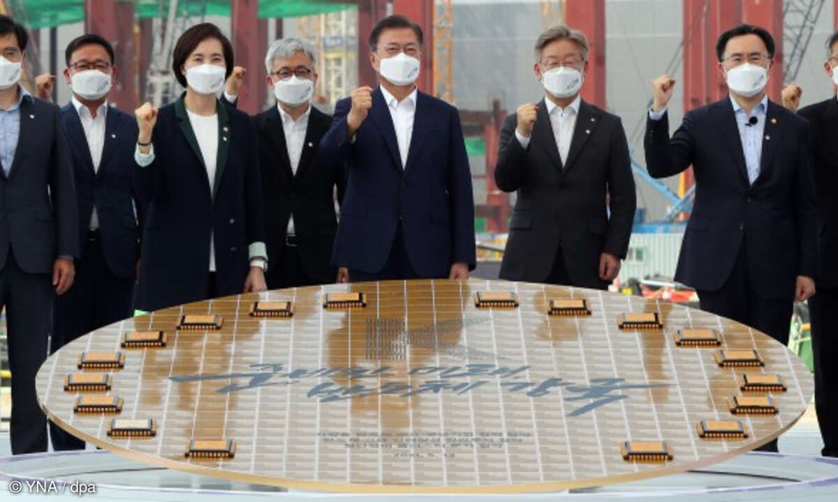 Samsung, Halbleiter, Investition, Moon Jae