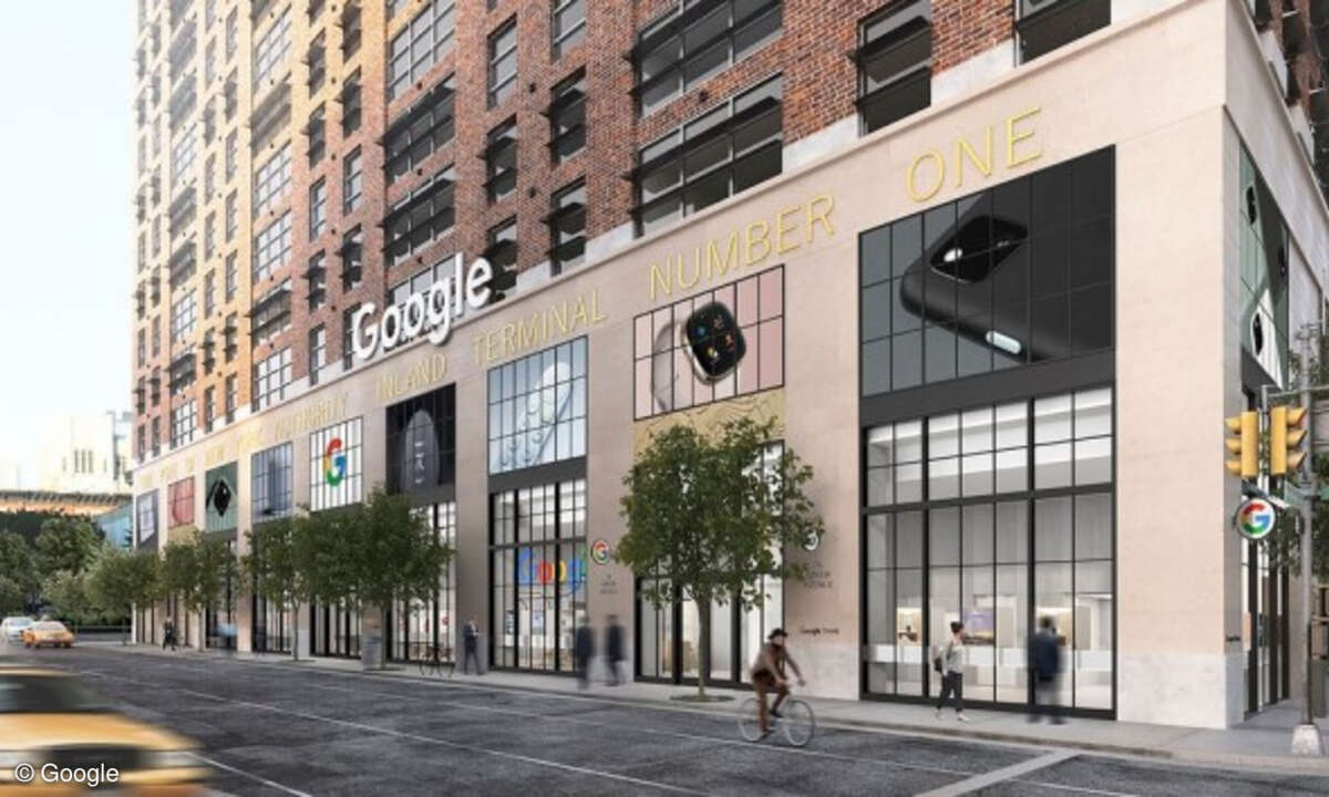 Google, Google Store, New York City