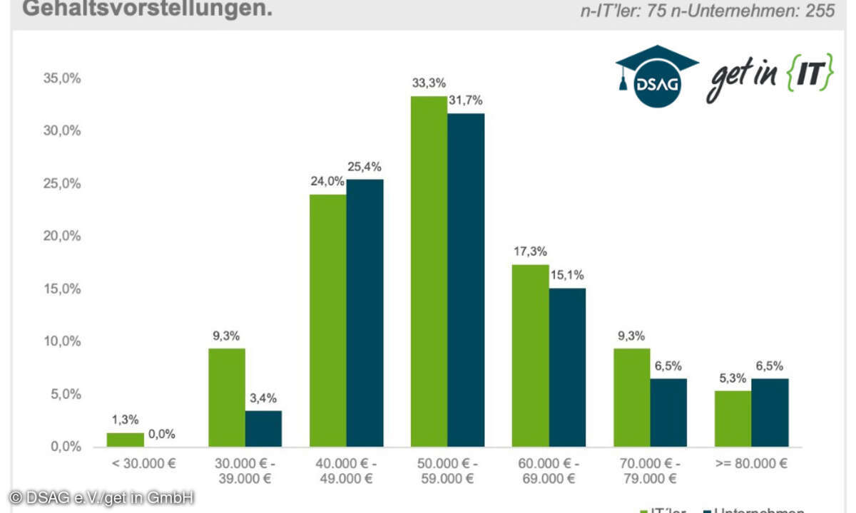 DSAG-Studie Gehälter in der IT