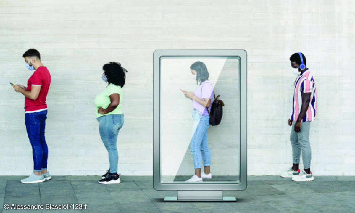 Digital Signage Zutrittskontrolle