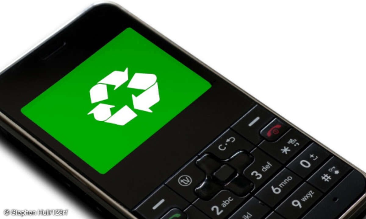 Mobiltelefon Recyling