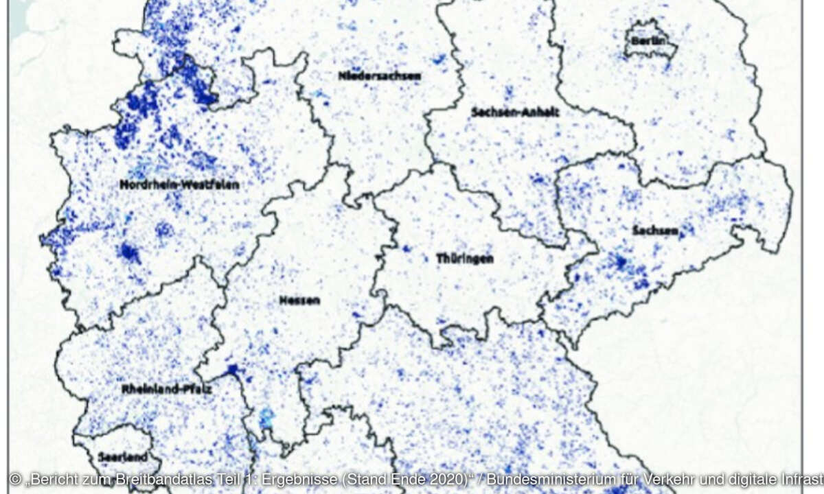 Bericht zum Breitbandatlas