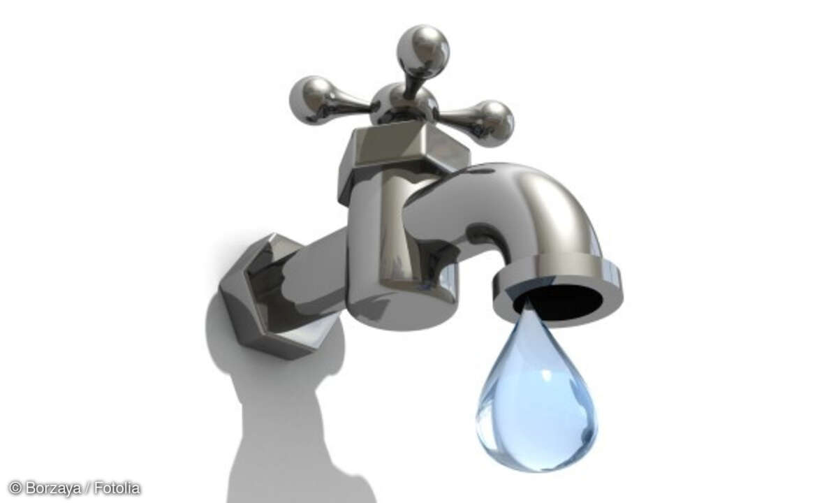 tropfender Wasserhahn