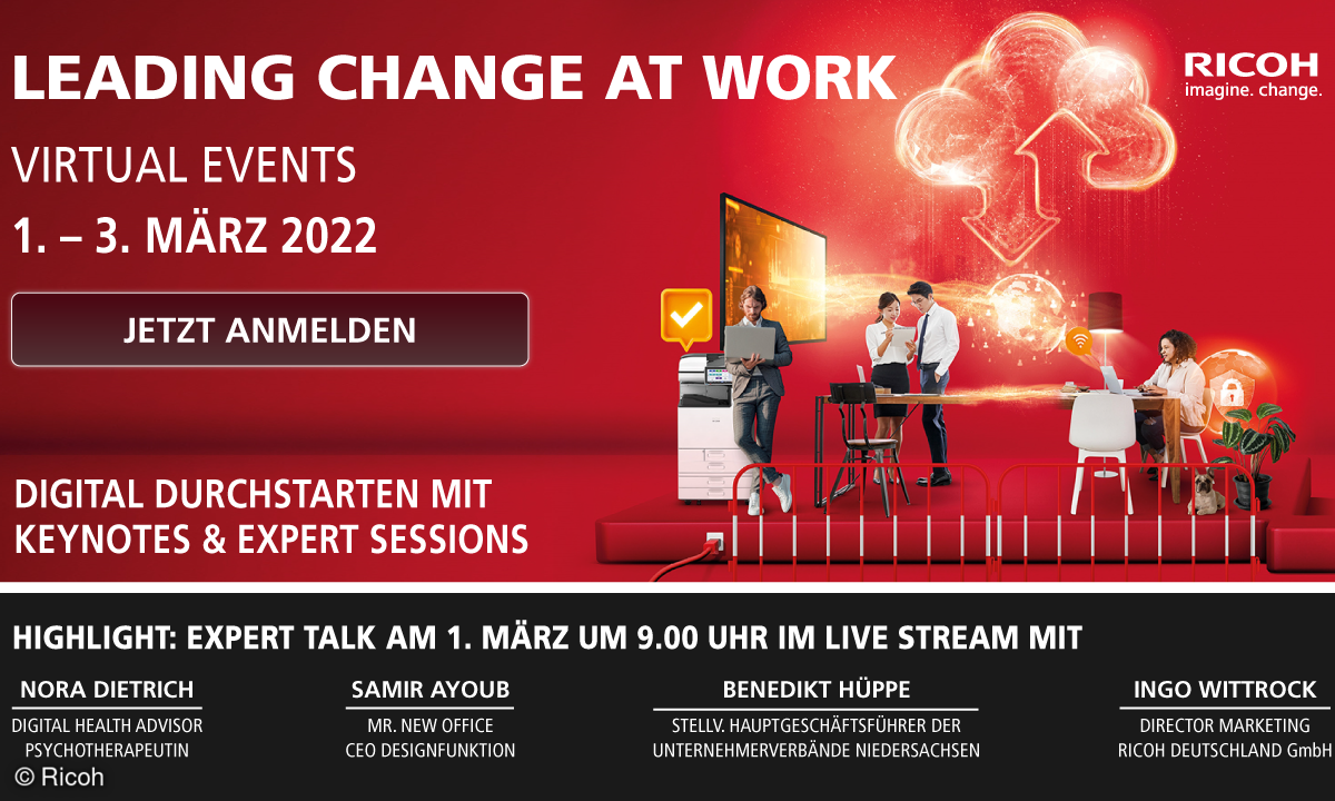 Ricoh-Event „Leading Change at Work“