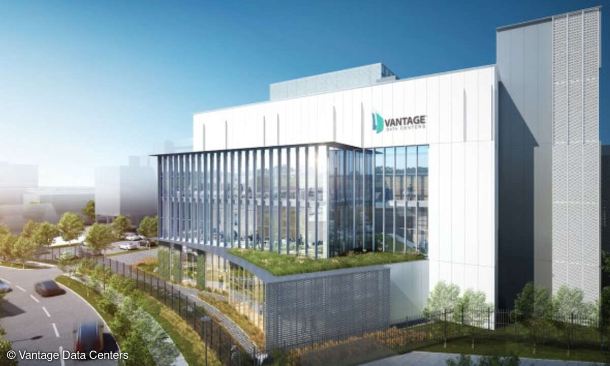 Geplantes Rechenzentrum von Vantage Data Centers