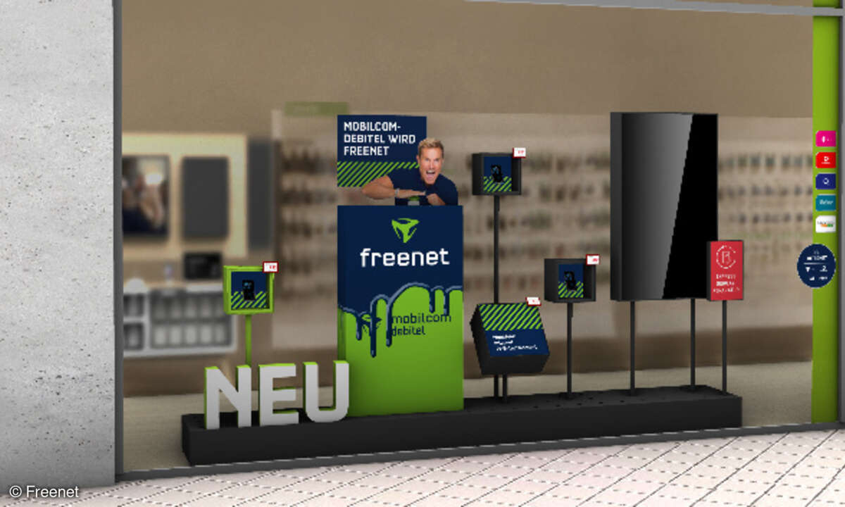 Freenet Brand mit Markenbotschafter Dieter Bohlen