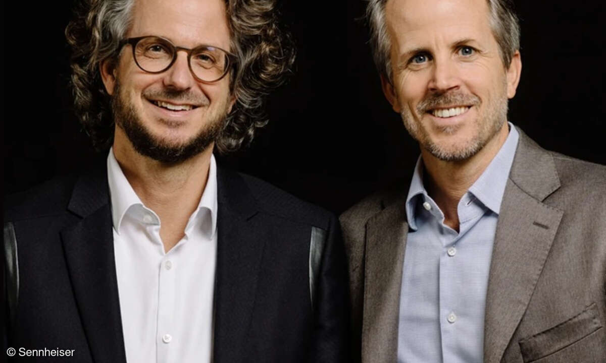 Andreas und Daniel Sennheiser