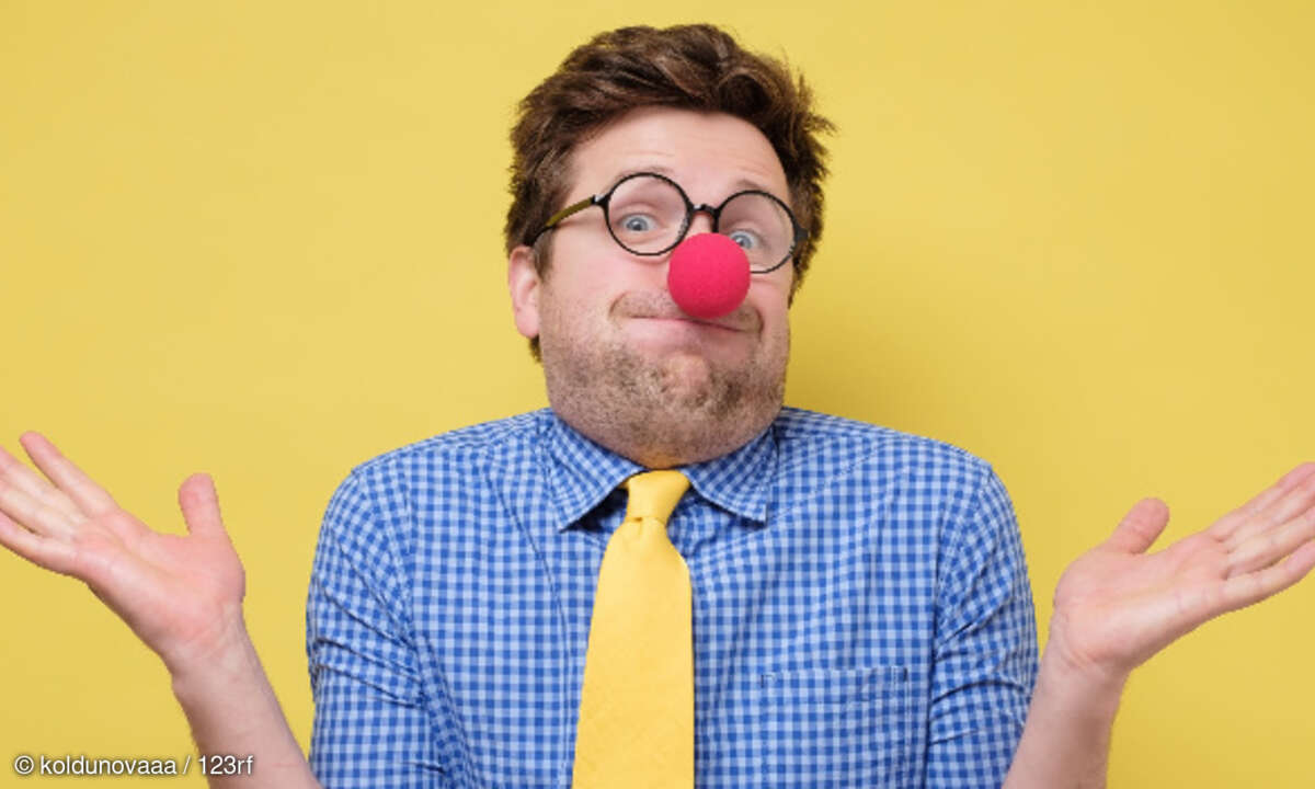 Unwissender Clown