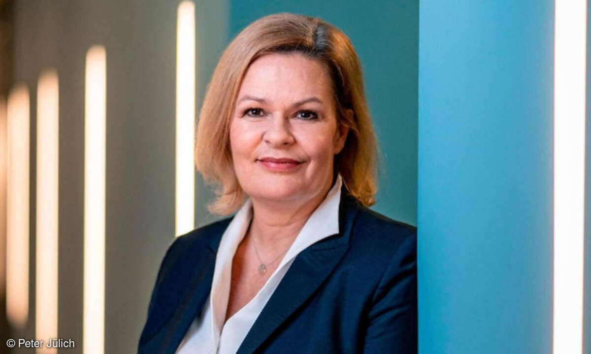 Nancy Faeser, Bundeskabinett 2022