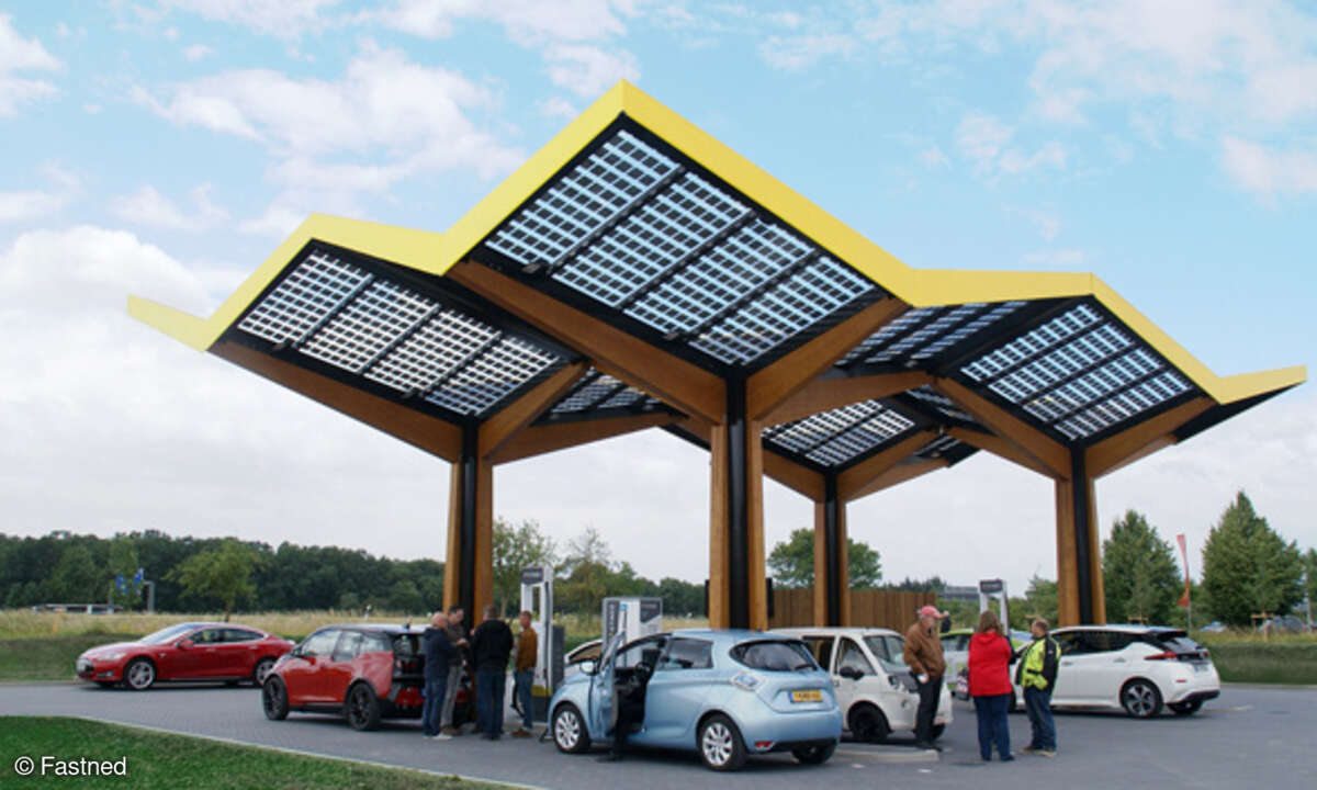 Elektromobilität Schnellladestation Fastned