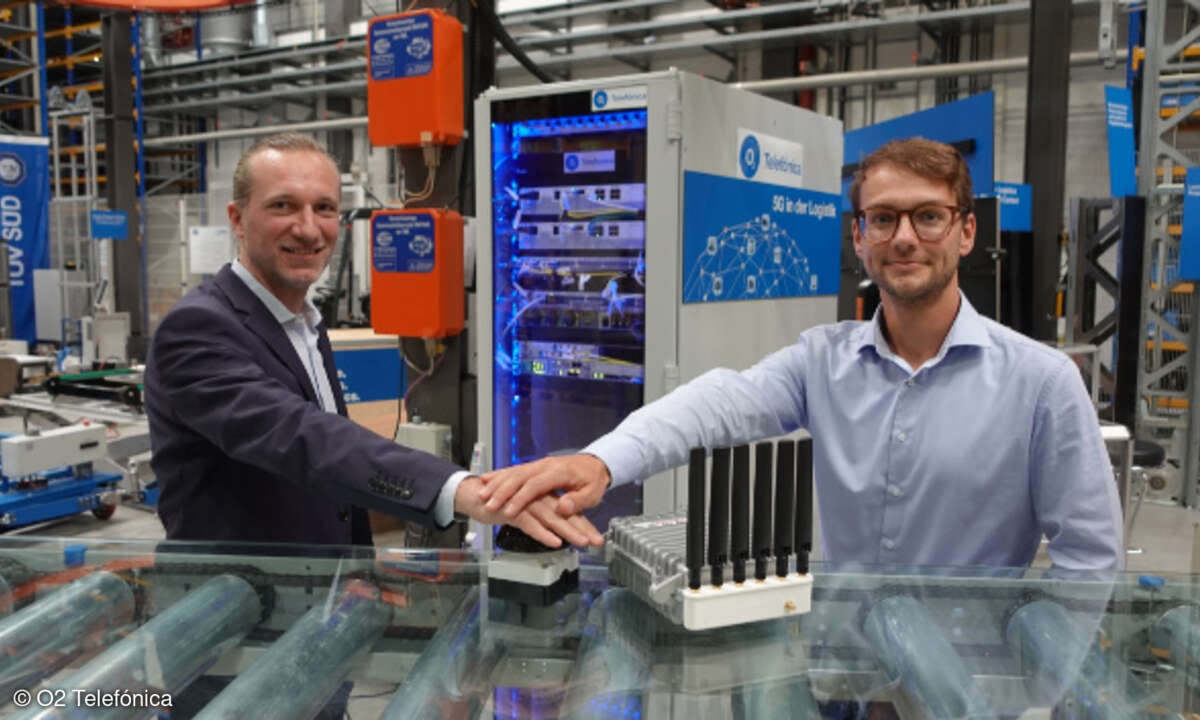 Schmidt und Künzeln Startschuss für 5G-Campusnetz an der TUM