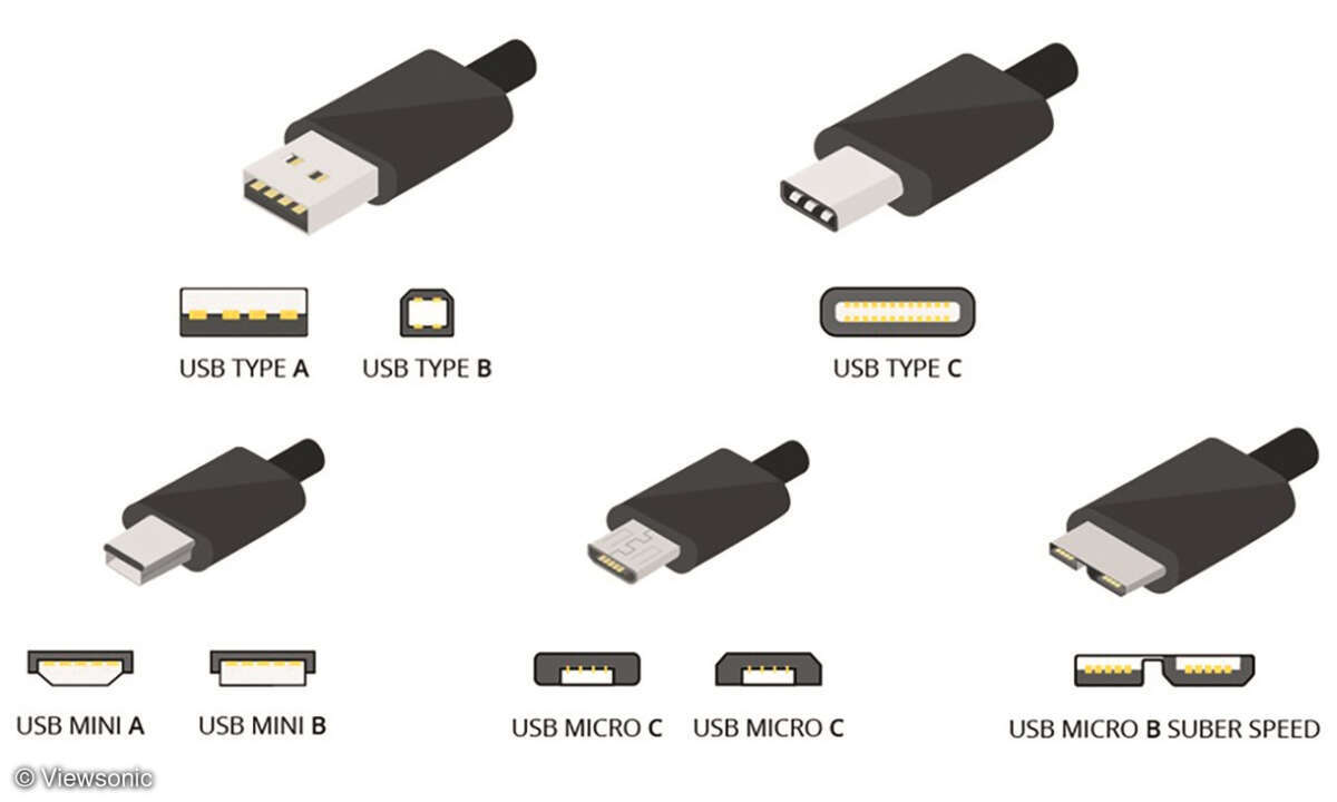 Die unterschiedlichen USB-Varianten im Überblick