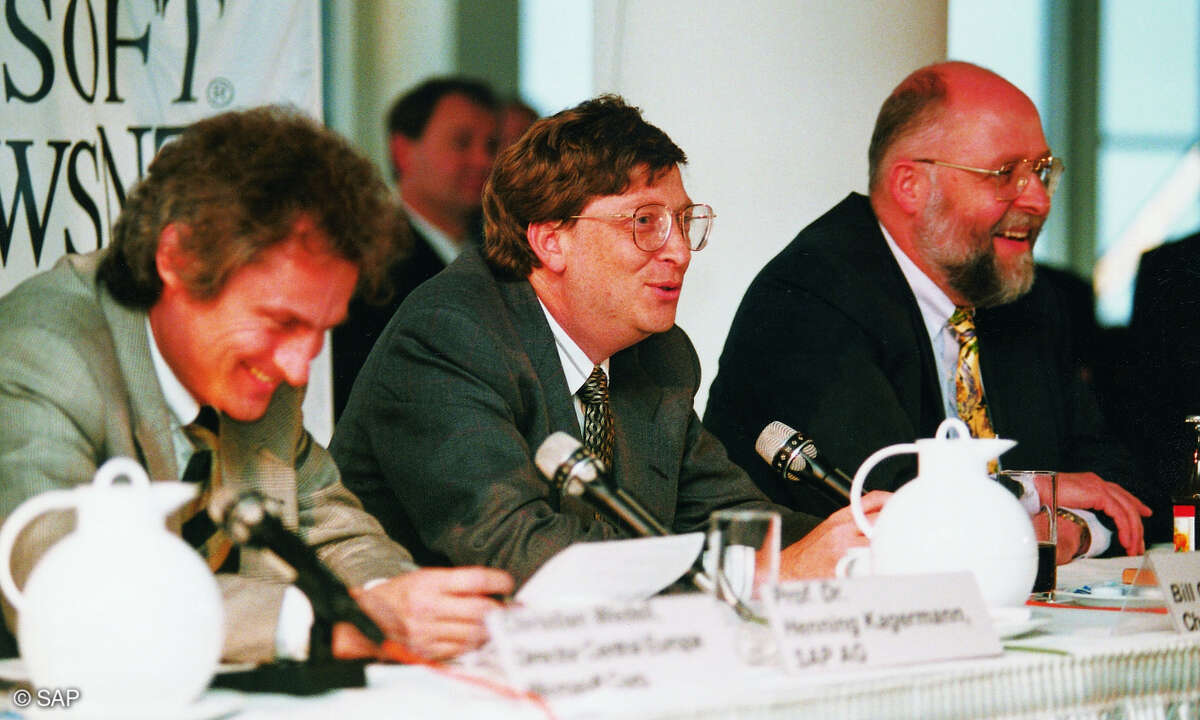 SAP 50 Jahre ERP Bill Gates Microsoft