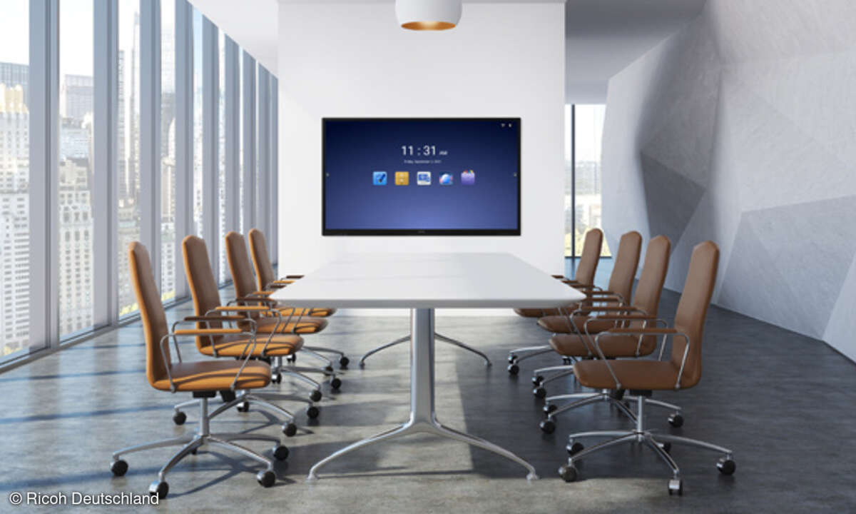 Ricoh Whiteboard IWB A-Serie Collaboration Hybrides Arbeiten