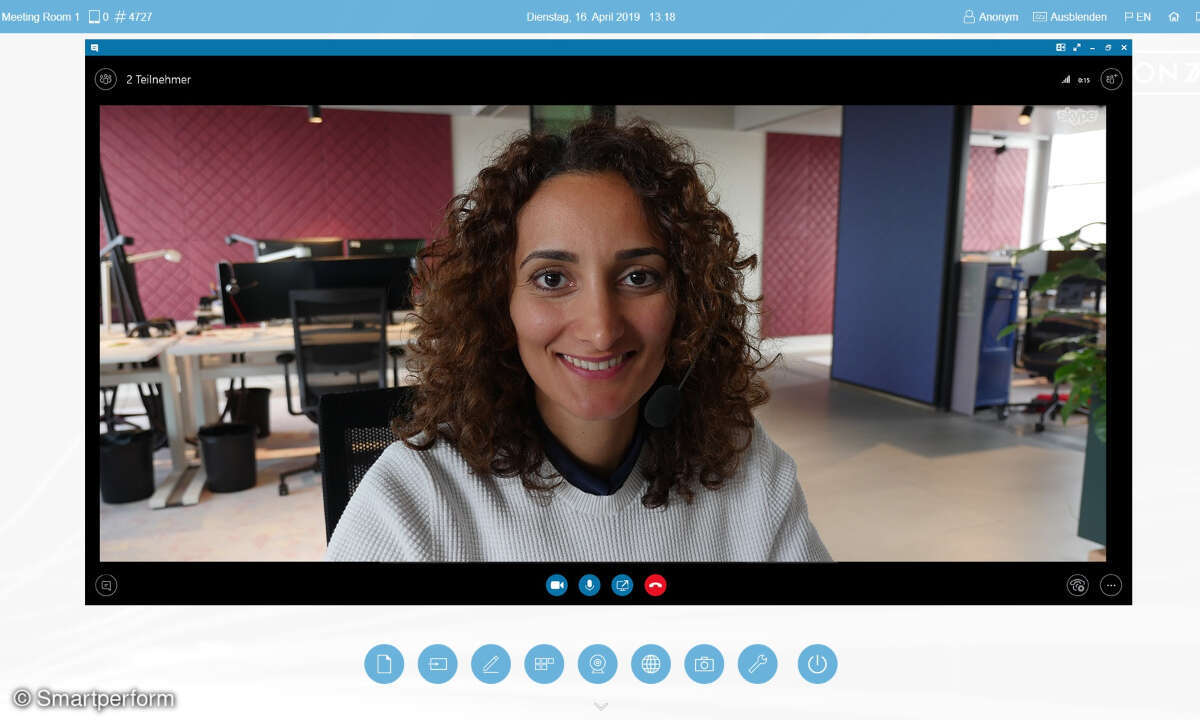 Konferenz via Skype
