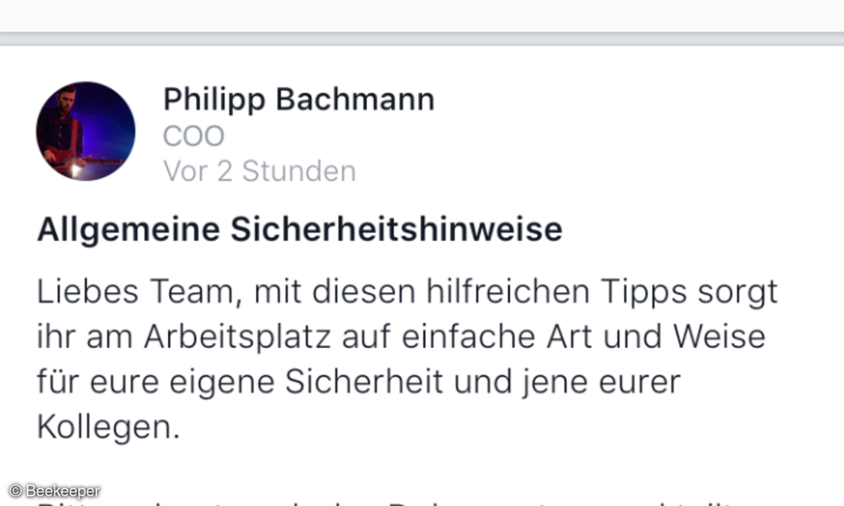 Sicherheitsheinweis Smartphone