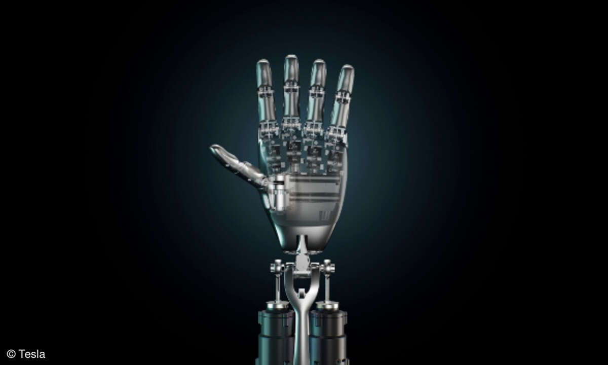 Bot Hand von Tesla