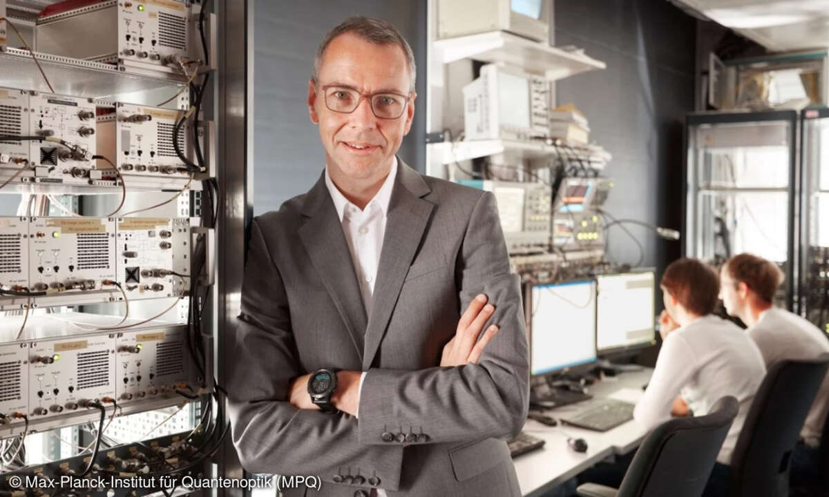Immanuel Block vom Max-Planck-Institut für Quantenoptik