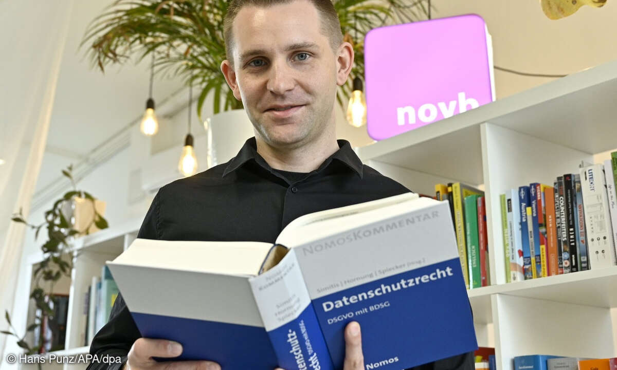Max Schrems, Datenschutz-Aktivist, dpa