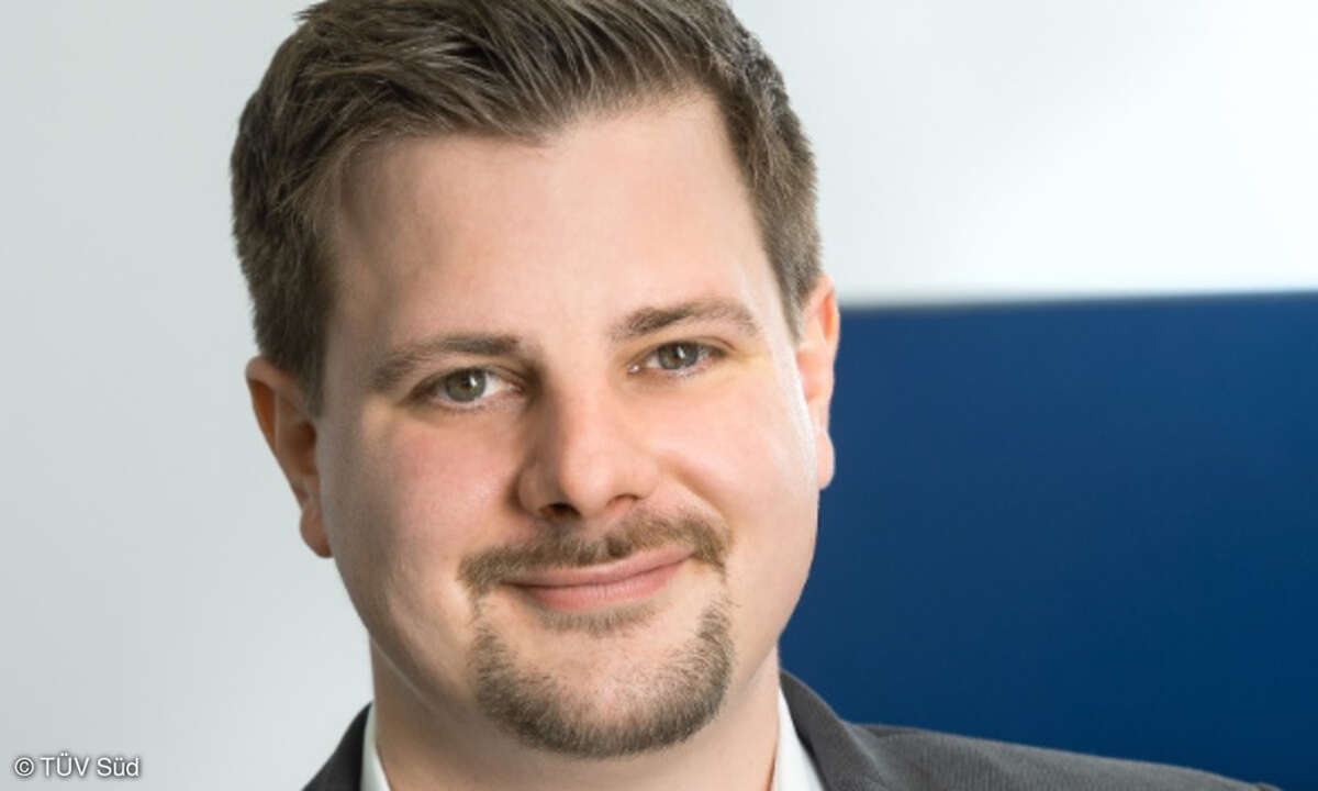 Steffen Reimann vom TÜV Süd