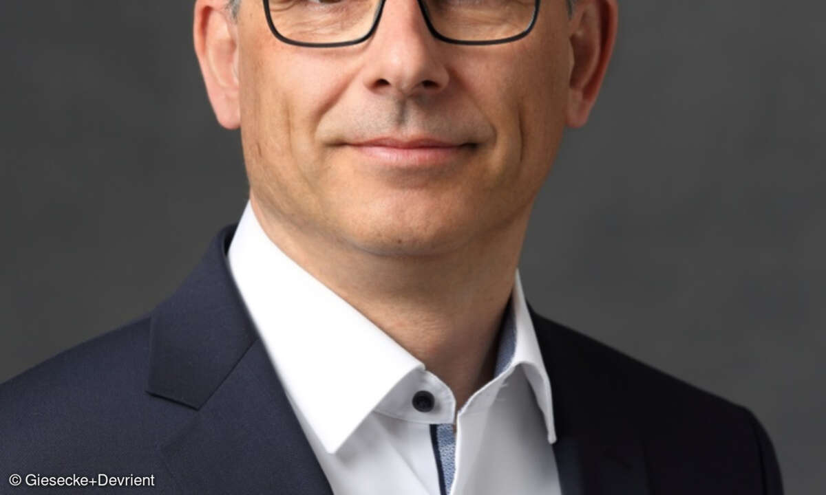 Bernd Müller von Giesecke+Devrient