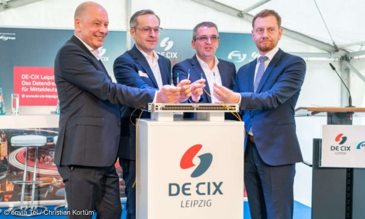 DE-CIX Leipzig Eröffnung