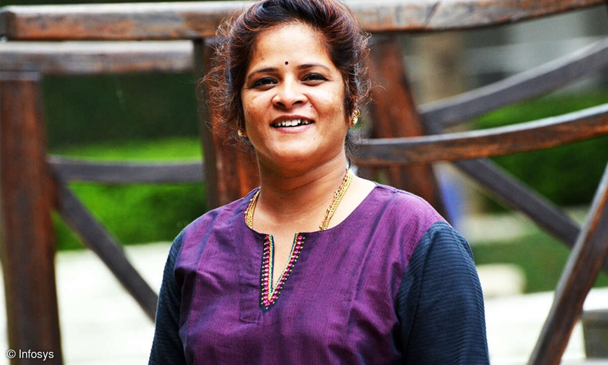 Aruna Newton, Infosys