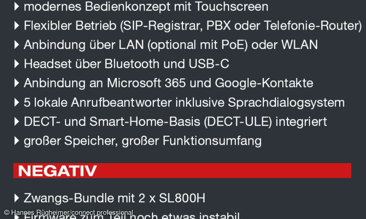 Gigaset Fusion Pros und Cons