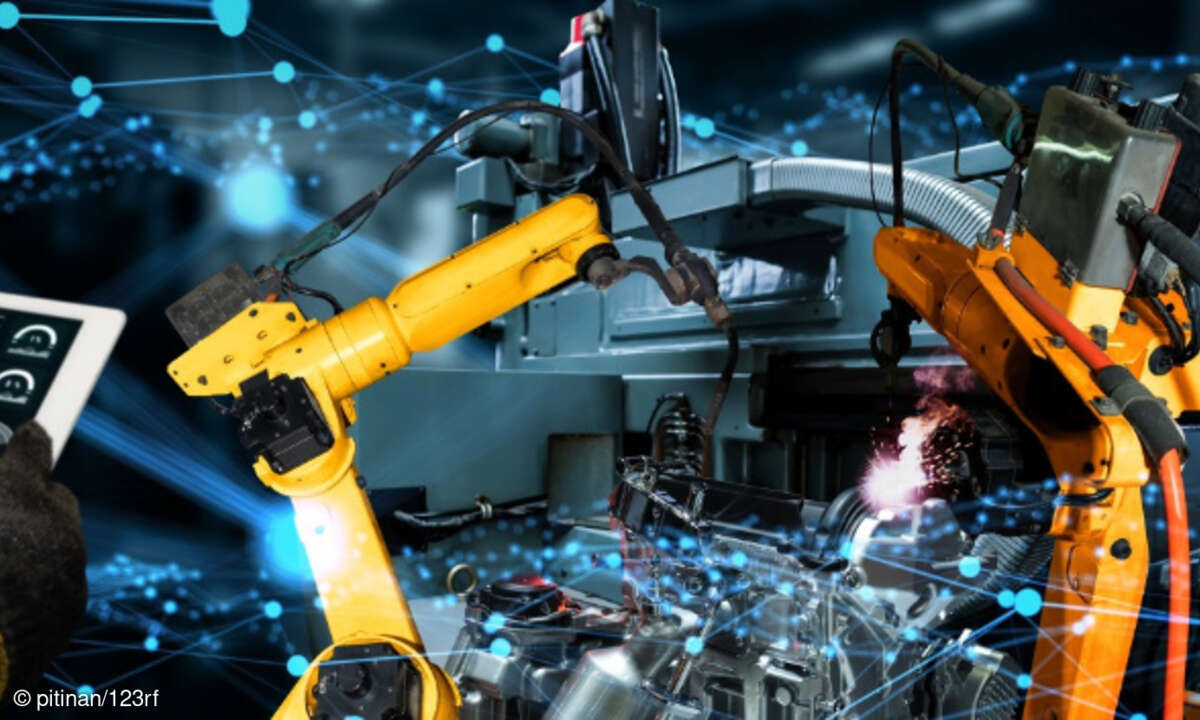 Roboter, maschinelle Produktion