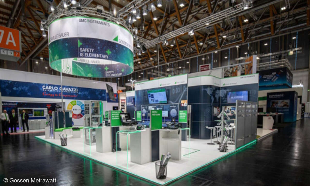 Gossen Metrawatt auf der Battery Show in Stuttgart, 2022
