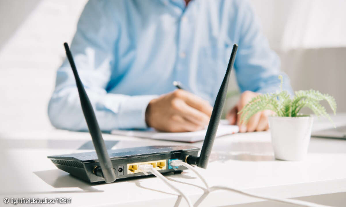 Router in Heimnetzwerk