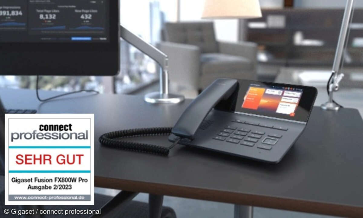 Gigaset Fusion im Test der connect professional 2023