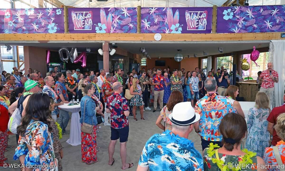 WEKA Fachmedien luden zum Sommernachtsfest 2022 ein