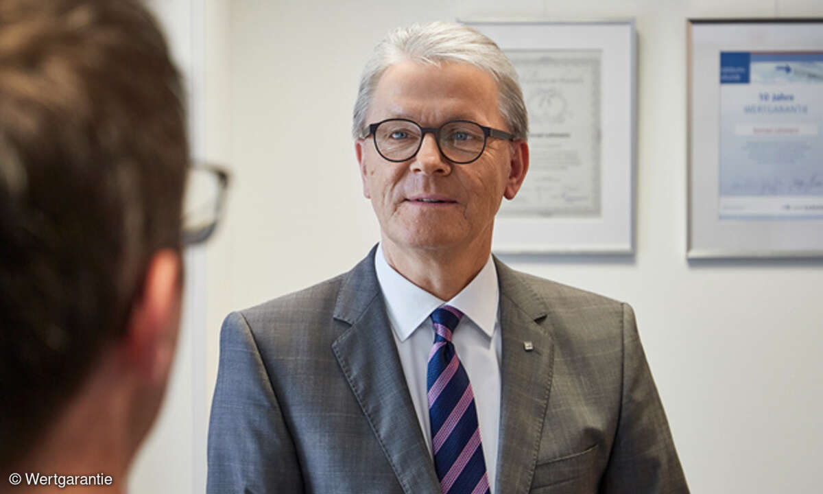 Wertgarantie-Vorstand Konrad Lehmann