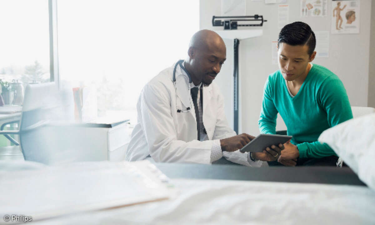 Future Health Index 2019: Der Austausch von gesundheitsbezogenen Informationen, die vom Einzelnen selbst mittels digitaler Technologien oder Gesundheits-Apps erhoben werden, ist ausbaufähig.
