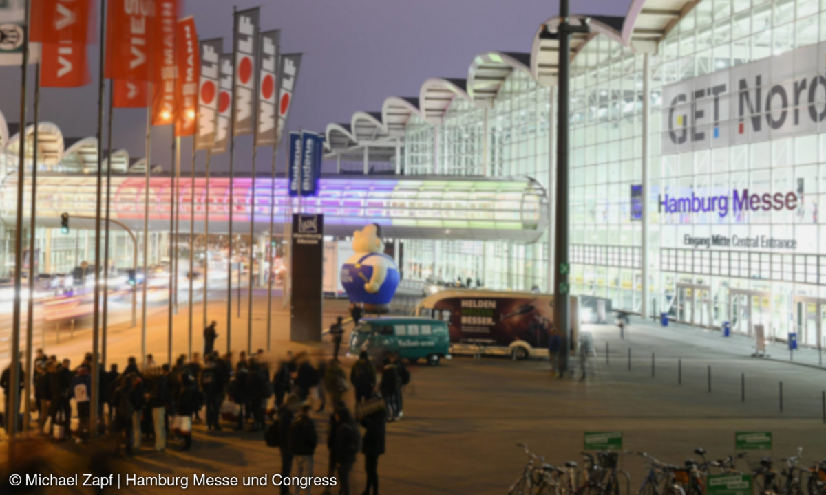 Hamburg Messe und Congress Außenansicht