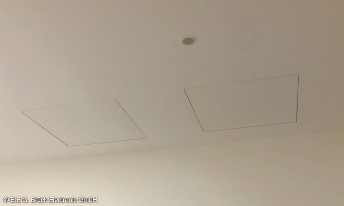 Tolkewitz Melder in der Decke Präsenzmelder