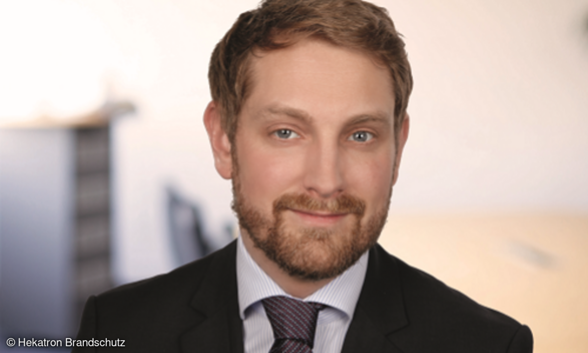 Porträtfoto: Dr. Sebastian Festag, Risikoforscher, Hekatron Brandschutz