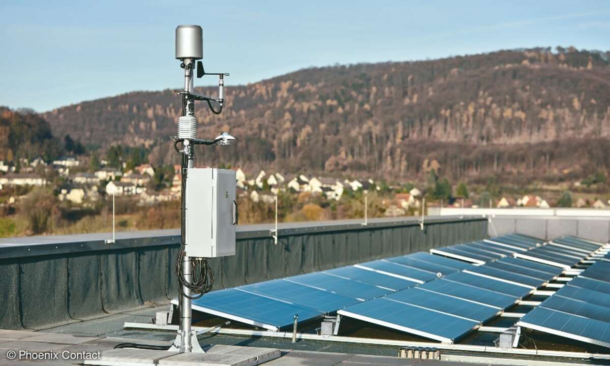 Smart Building Energieeffizienz Wetterstation